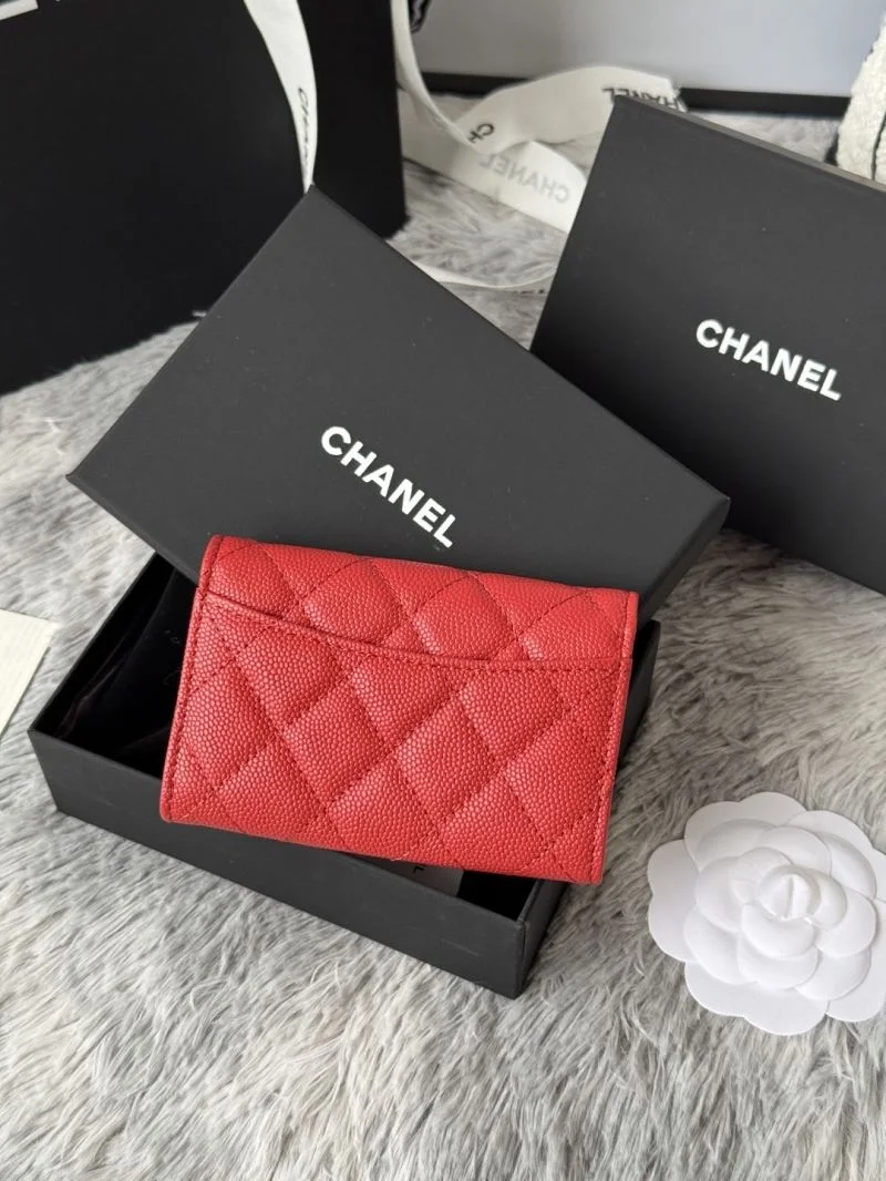 Compact Chanel Wallets Purse 52291