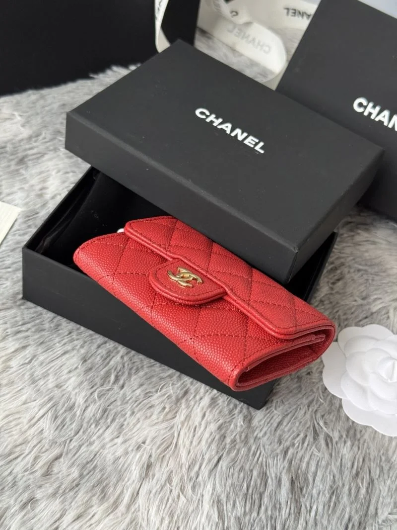 Compact Chanel Wallets Purse 52291