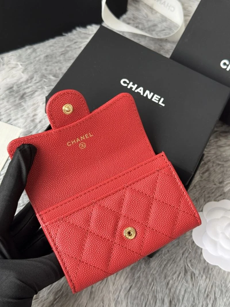 Compact Chanel Wallets Purse 52291