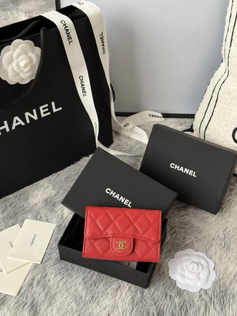Compact Chanel Wallets Purse 52291