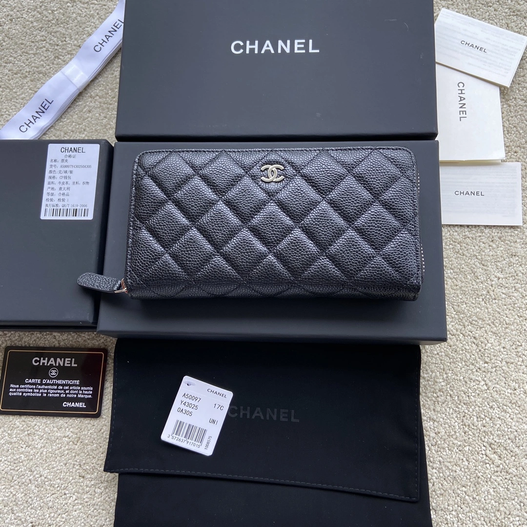 Chanel Wallets Purse ZipUp 56501