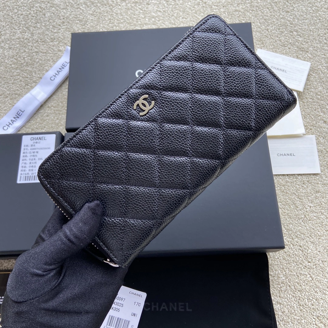 Chanel Wallets Purse ZipUp 56501