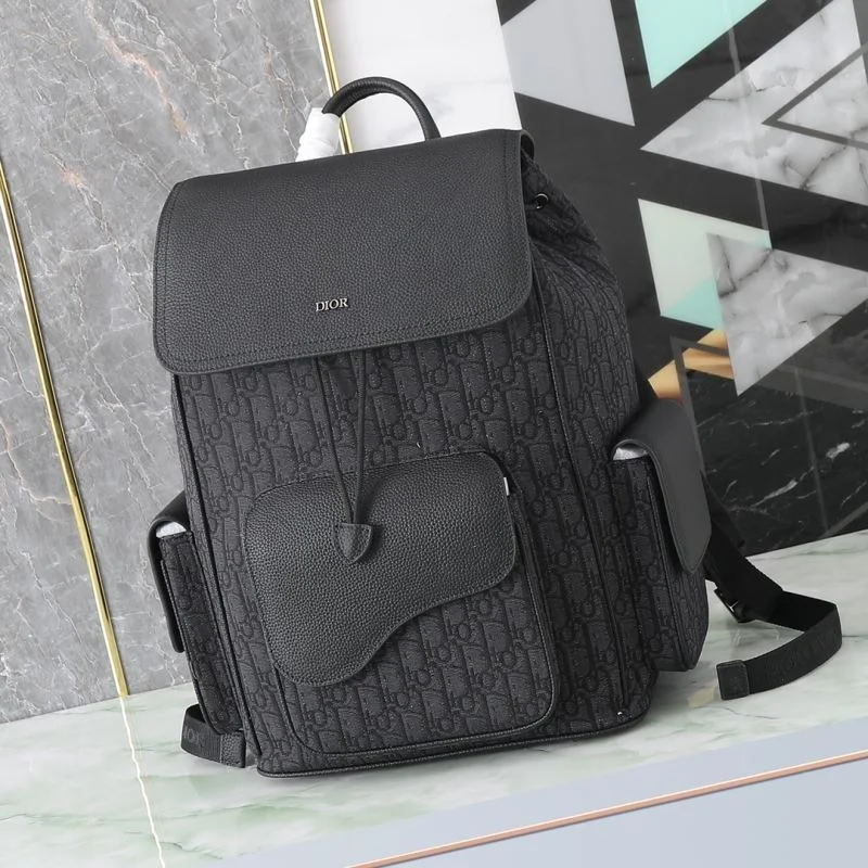 Unisex Christian Dior Backpacks 46606