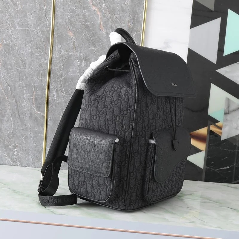 Unisex Christian Dior Backpacks 46606