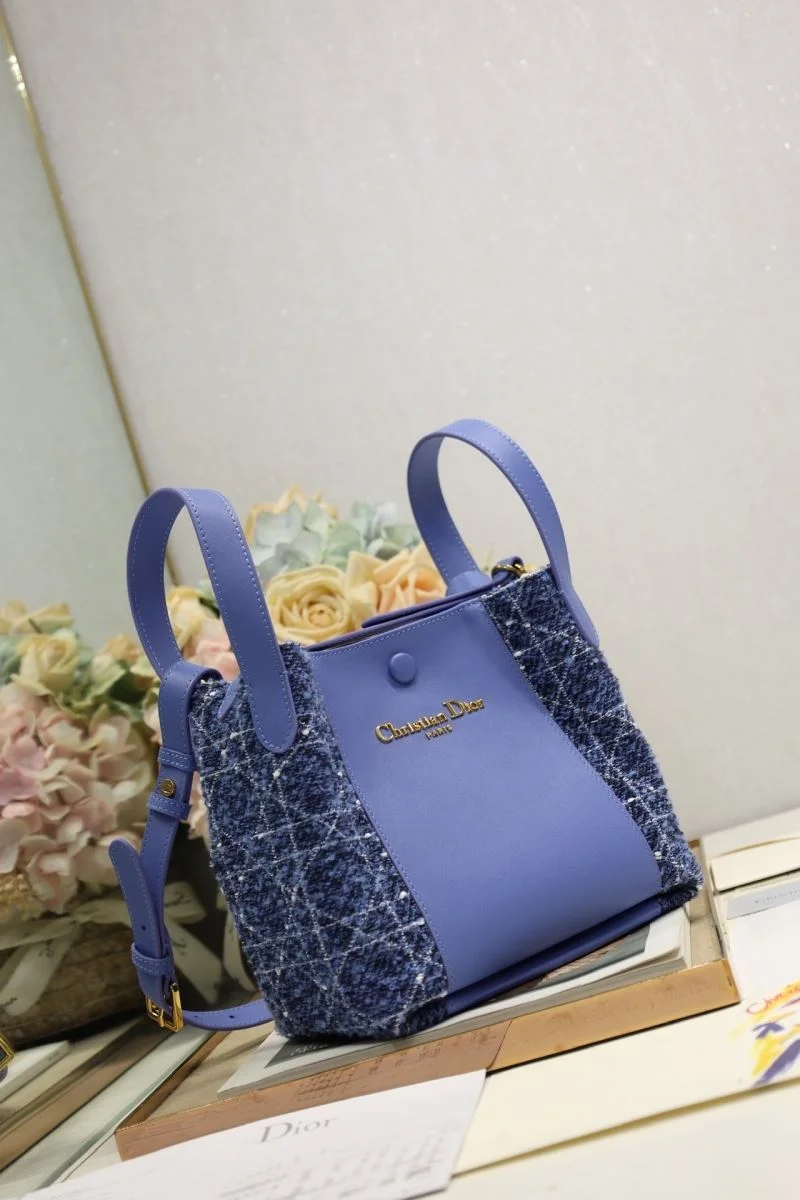 Flexible Christian Dior Bucket Bags 47646