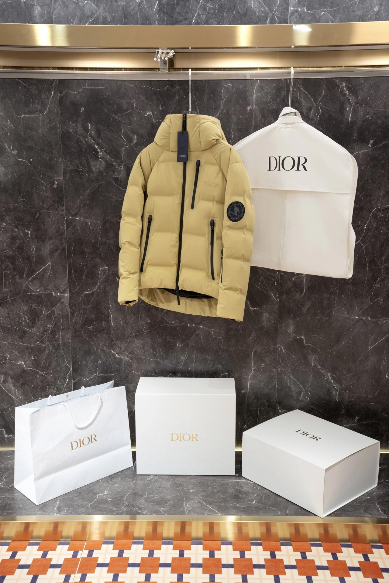 Christian Dior Down Jackets ZipUp 118006