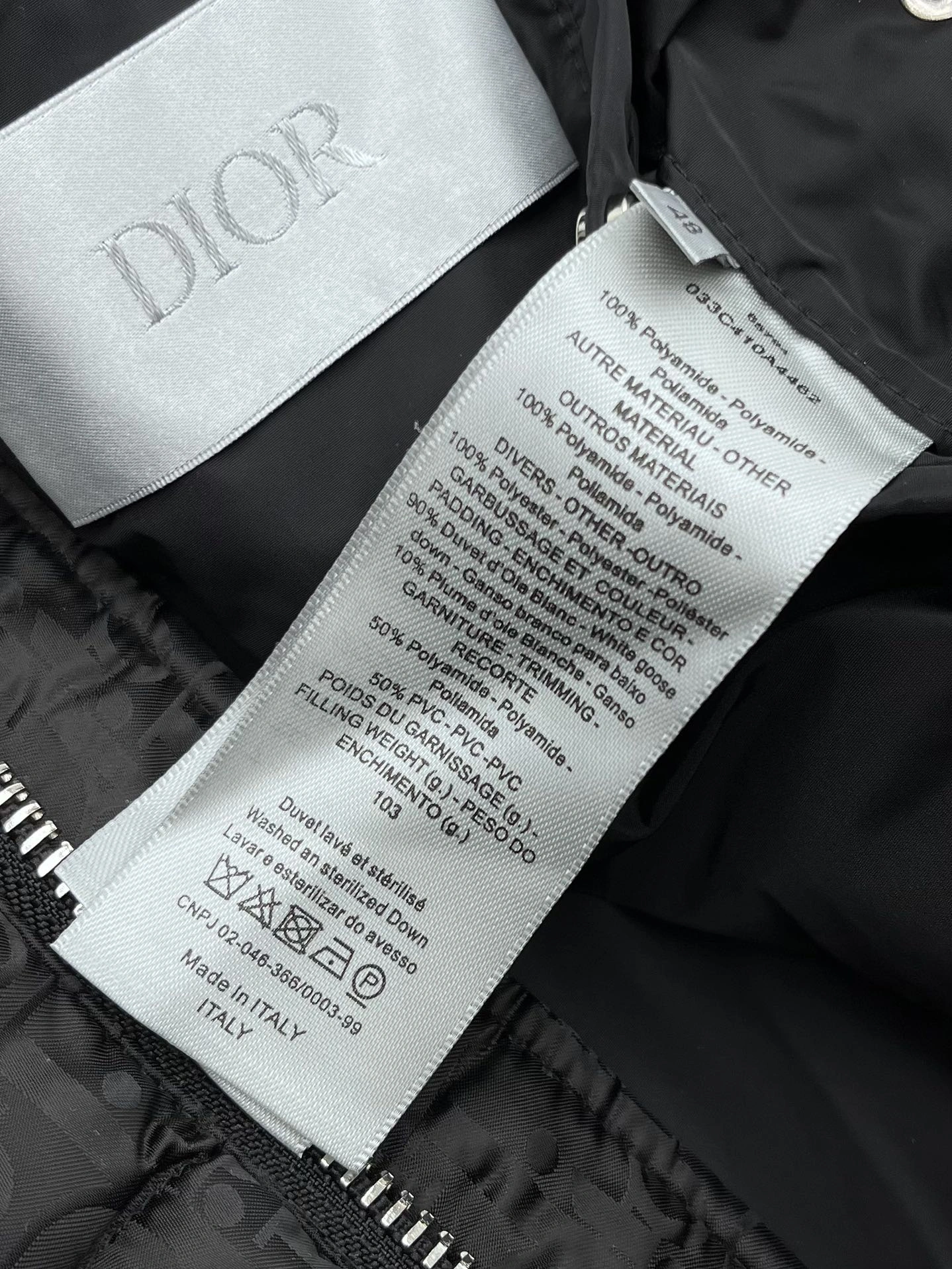 Colorful Christian Dior Down Jackets 117977