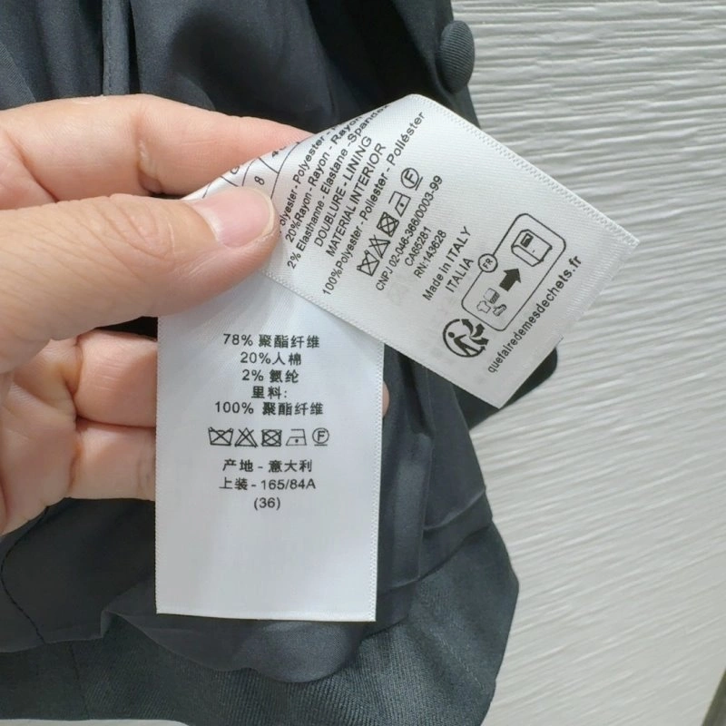 Christian Dior Dress Suits RelaxedFit 113069