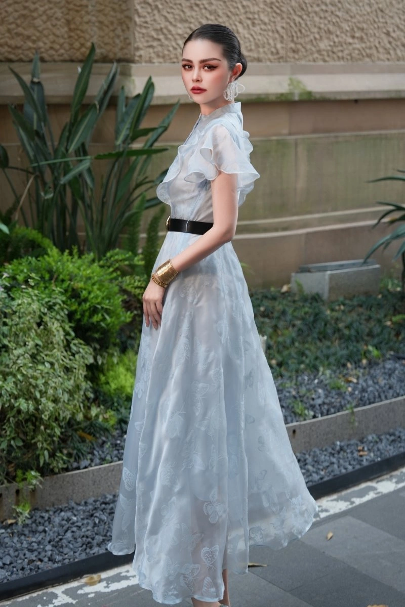Christian Dior Dress Colorful 114640