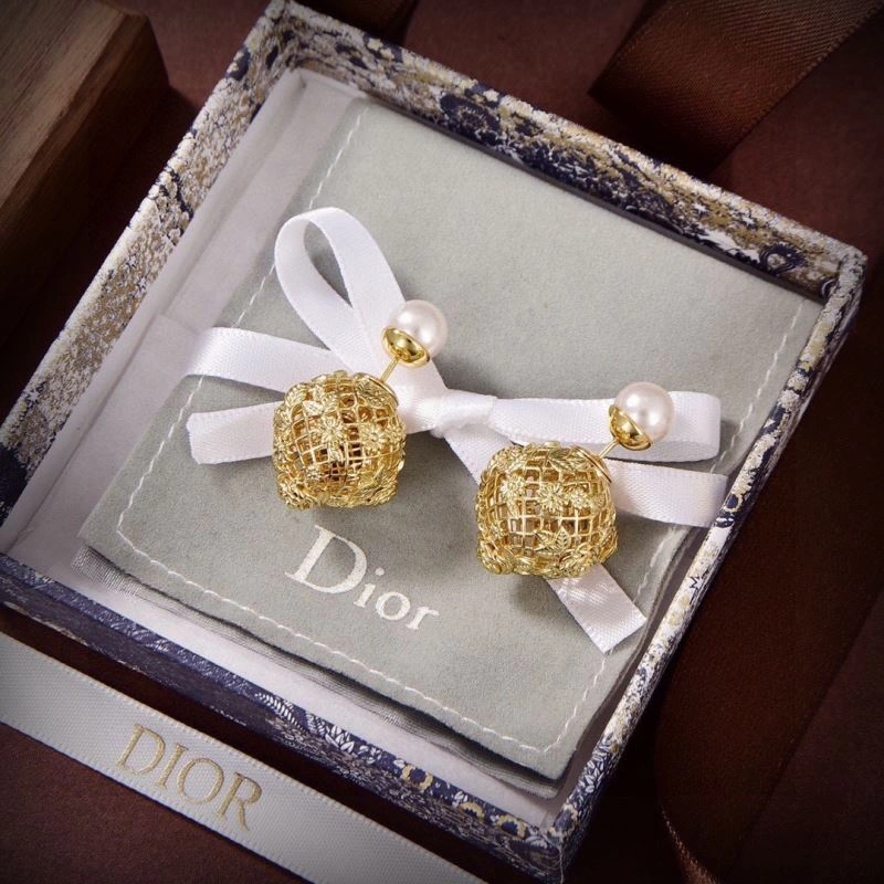 Christian Dior Earrings Stretchable 236039