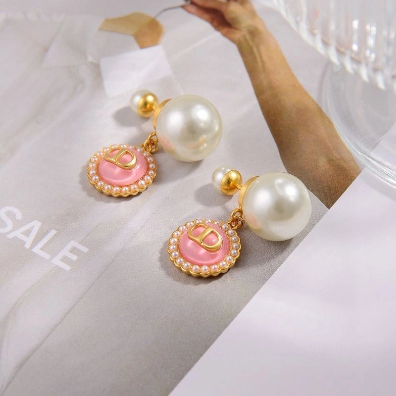 Christian Dior Earrings Stretchable 236091