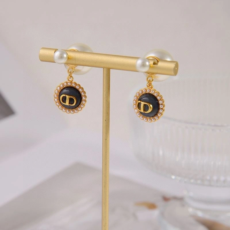 Christian Dior Earrings Stretchable 236091