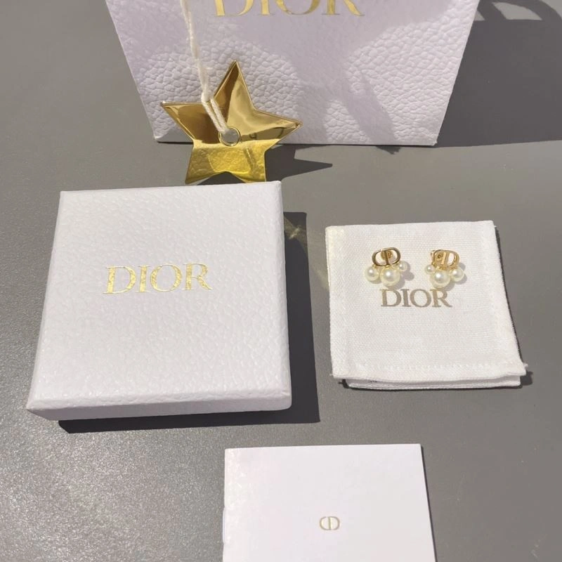 Christian Dior Earrings Stretchable 236025