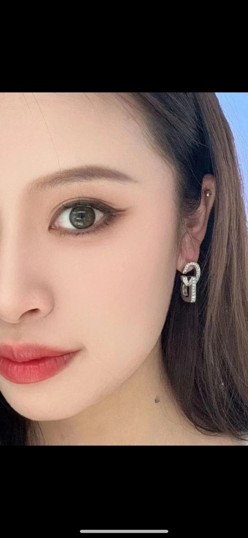 Christian Dior Earrings SmoothTexture 236017