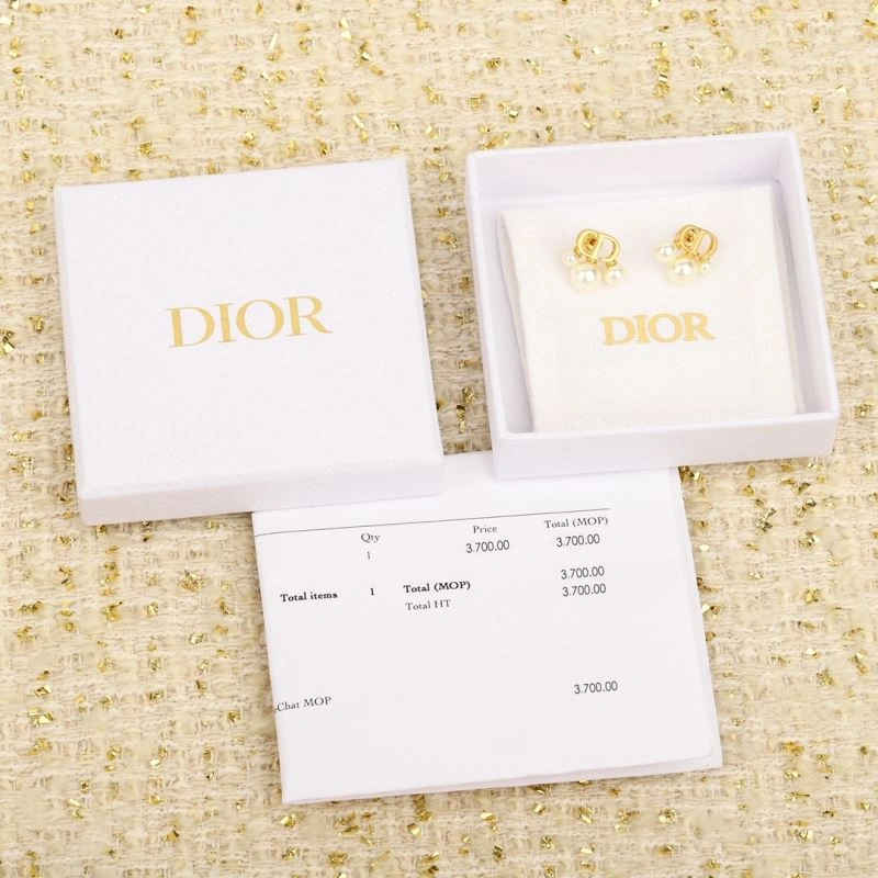 Christian Dior Earrings Sleek 235998