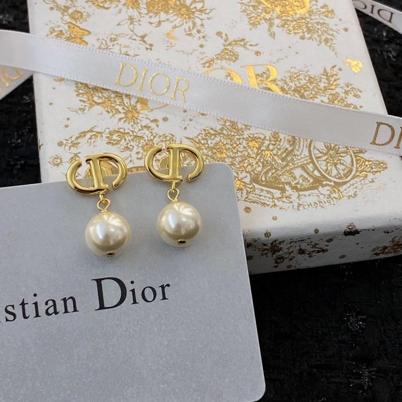 Compact Christian Dior Earrings 236350