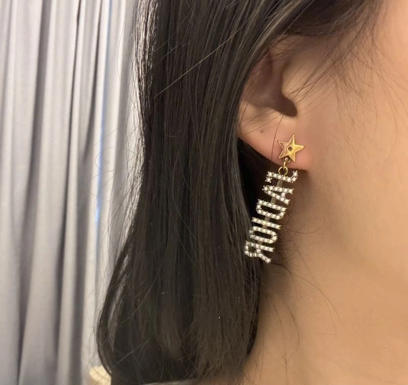 Christian Dior Earrings Sleek 236329
