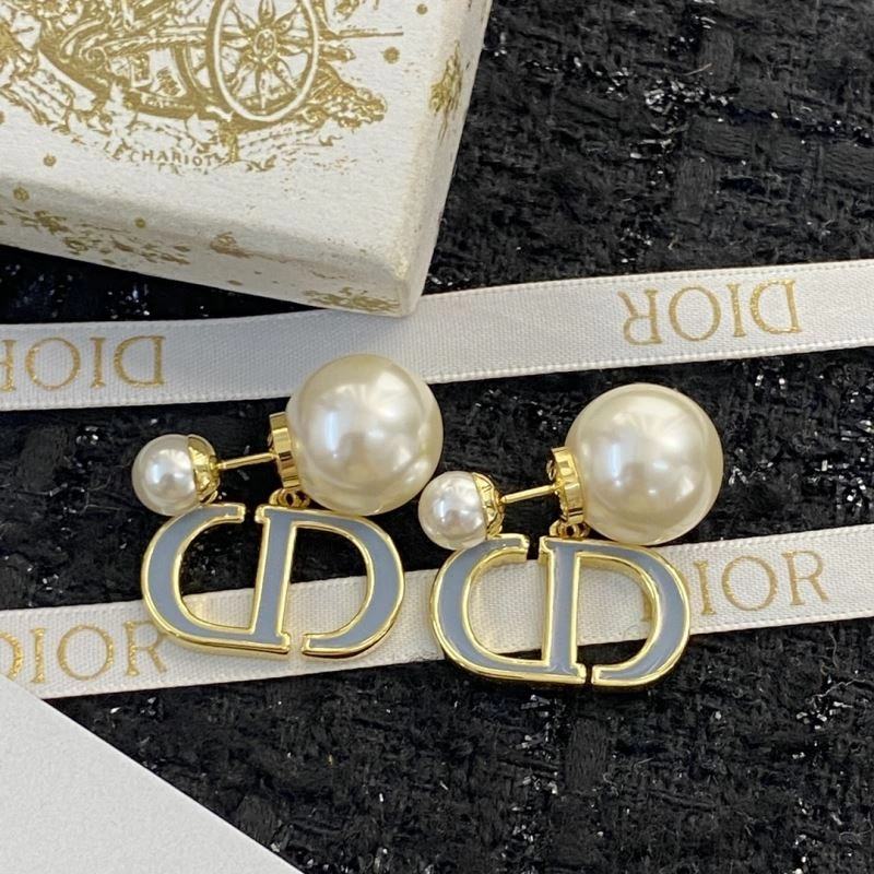 Christian Dior Earrings Colorful 236303