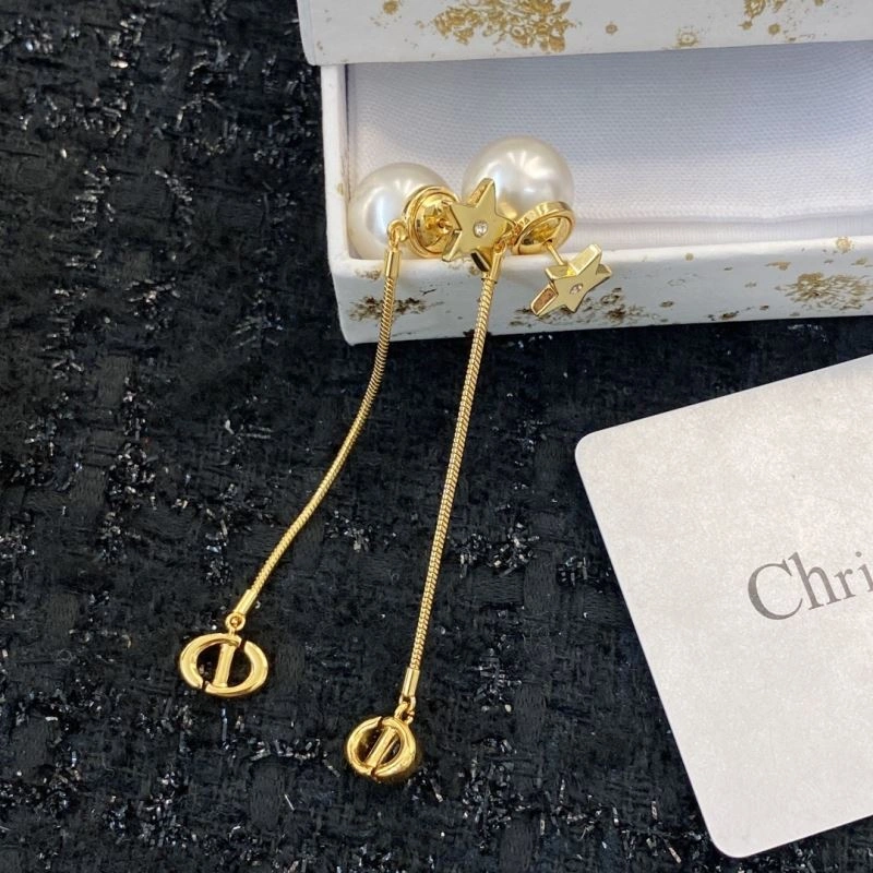 Minimalist Christian Dior Earrings 236285