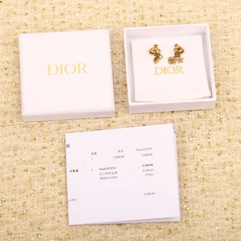 Christian Dior Earrings SmoothTexture 236183
