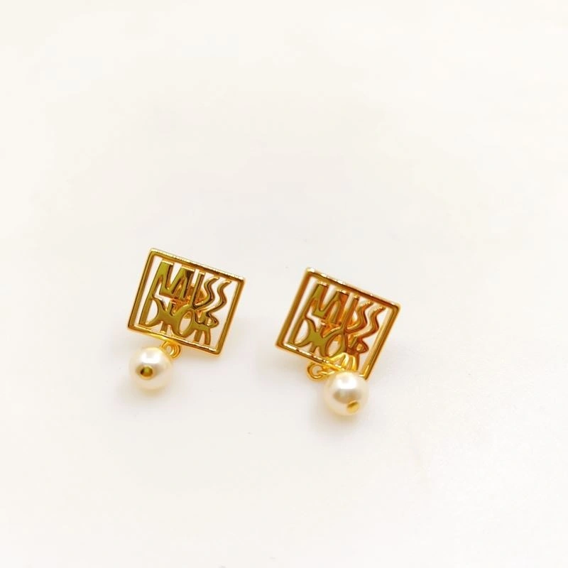Sleek Christian Dior Earrings 235577