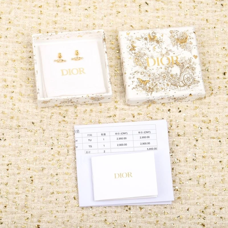 Christian Dior Earrings Compact 234991