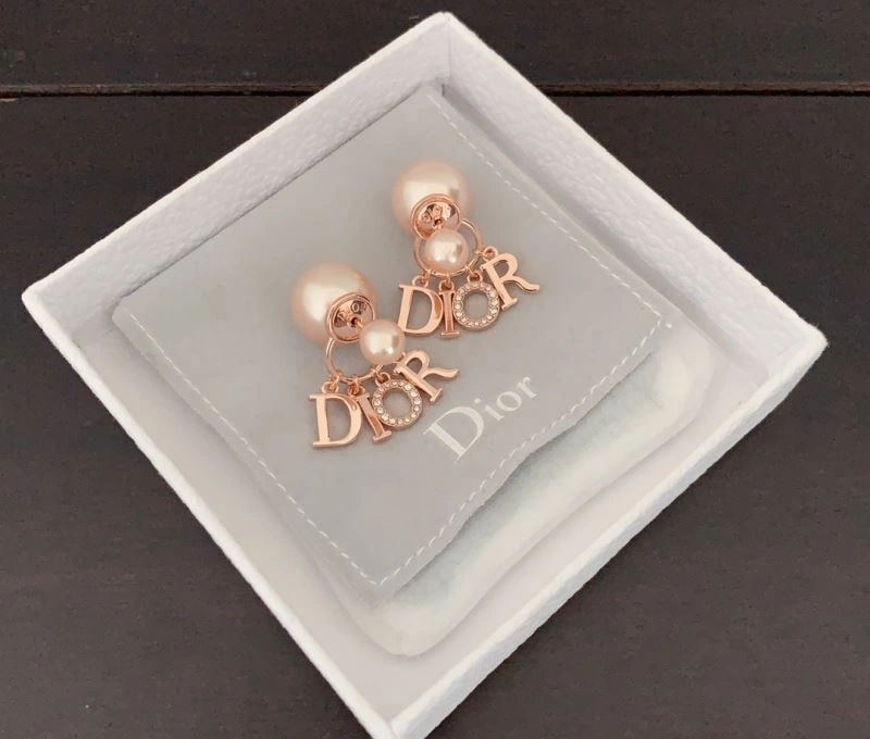 Christian Dior Earrings Colorful 234935
