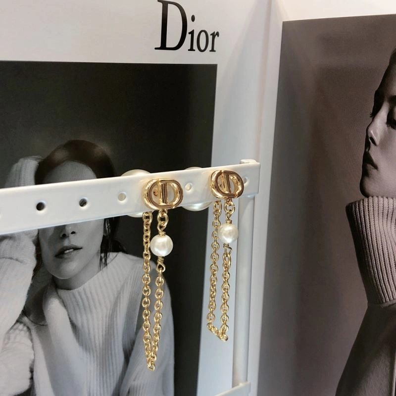 Christian Dior Earrings Sleek 234931
