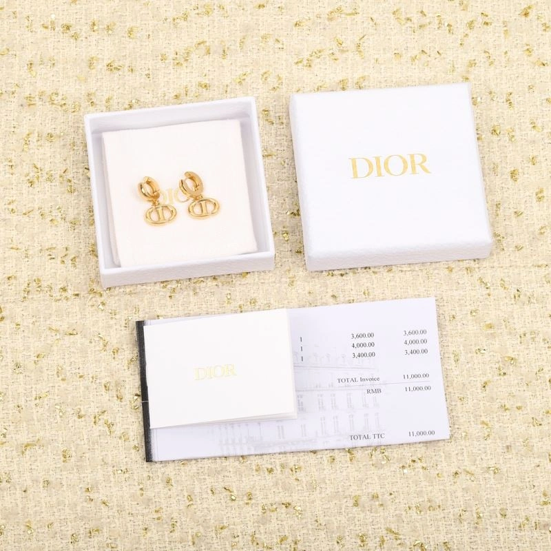 Christian Dior Earrings SmoothTexture 234894