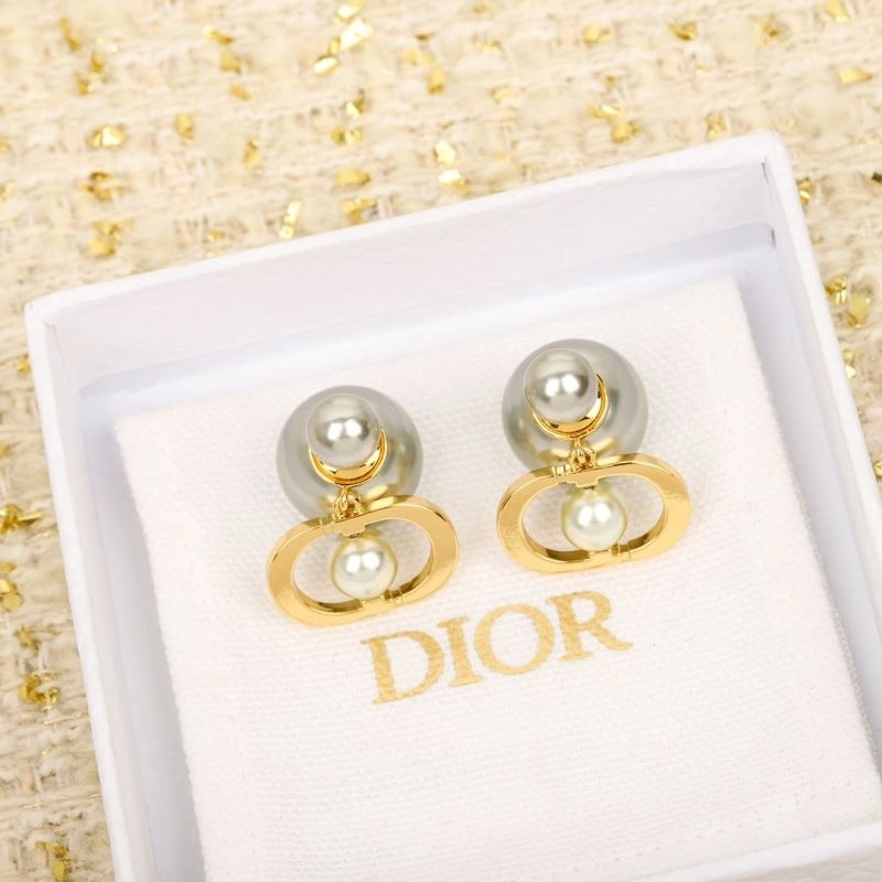 Christian Dior Earrings Neat 234536