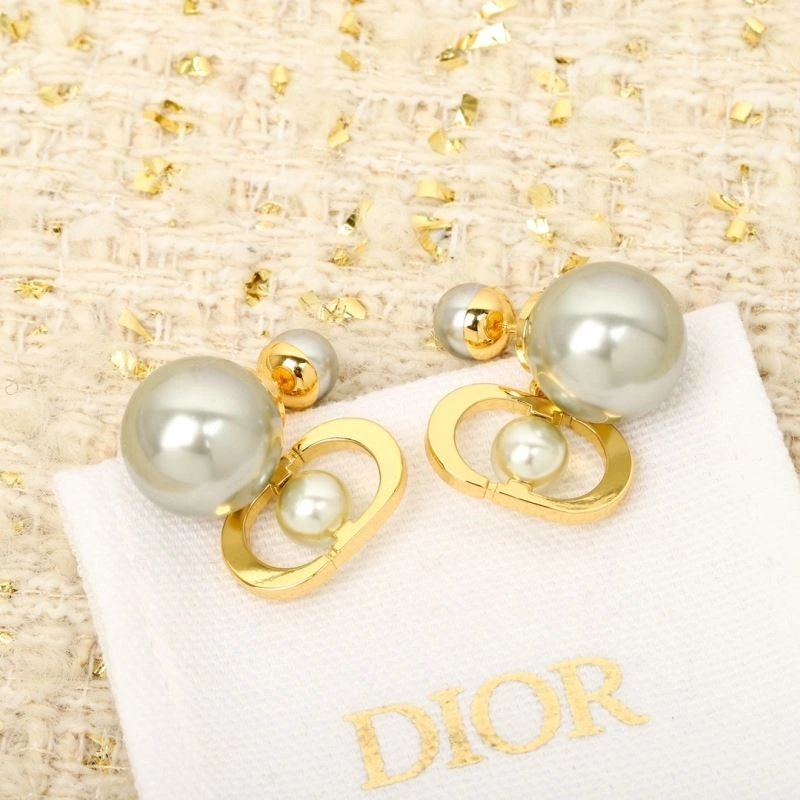 Christian Dior Earrings Neat 234536
