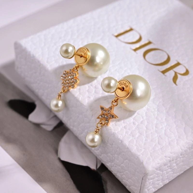 Christian Dior Earrings Trendy 234525