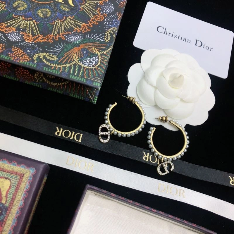Christian Dior Earrings SmoothTexture 234490