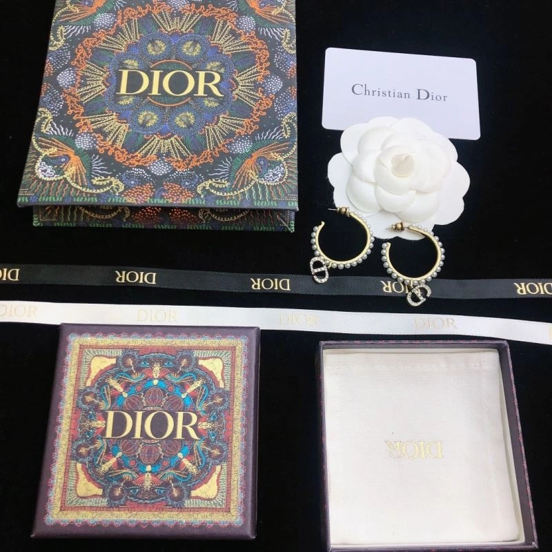 Christian Dior Earrings SmoothTexture 234490