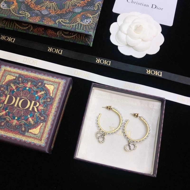 Christian Dior Earrings SmoothTexture 234490