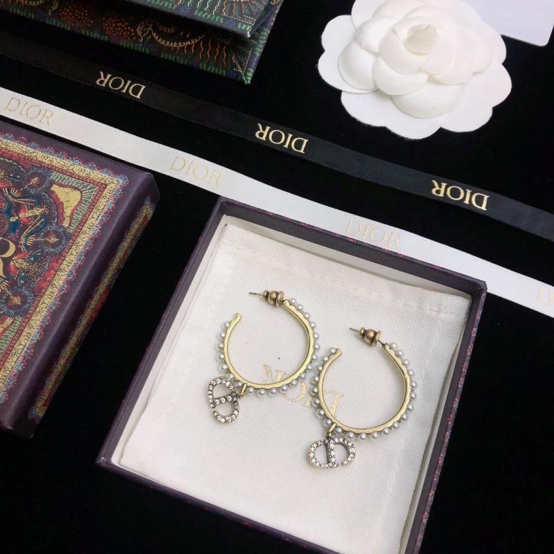 Christian Dior Earrings SmoothTexture 234490
