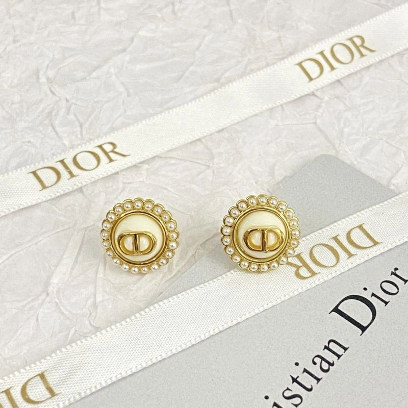 Christian Dior Earrings SmoothTexture 234419