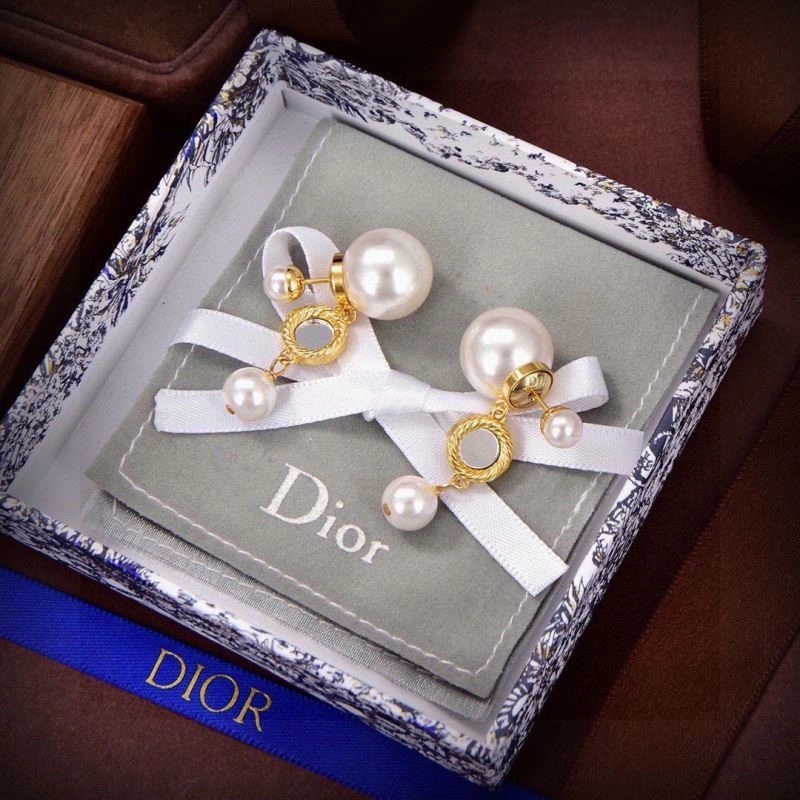 Christian Dior Earrings Stretchable 233910