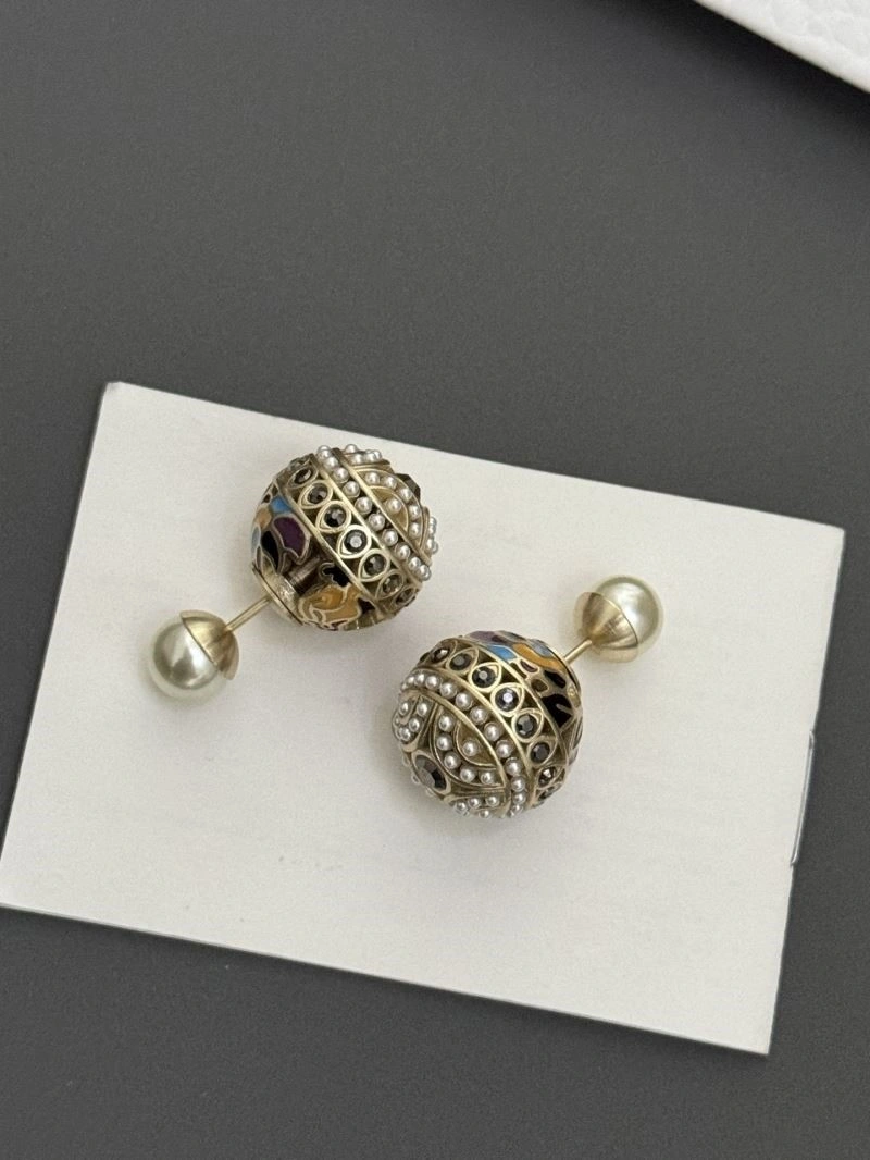 Christian Dior Earrings Thermal 233896
