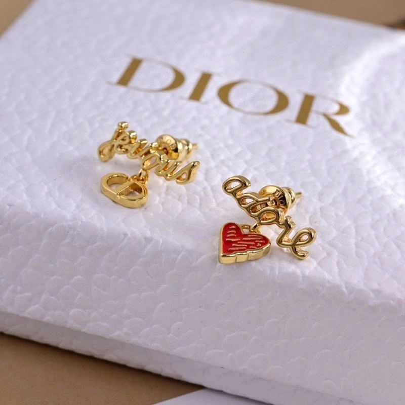 Minimalist Christian Dior Earrings 233897