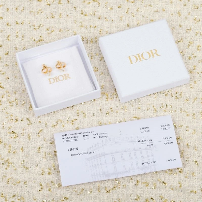 Christian Dior Earrings Original 233920