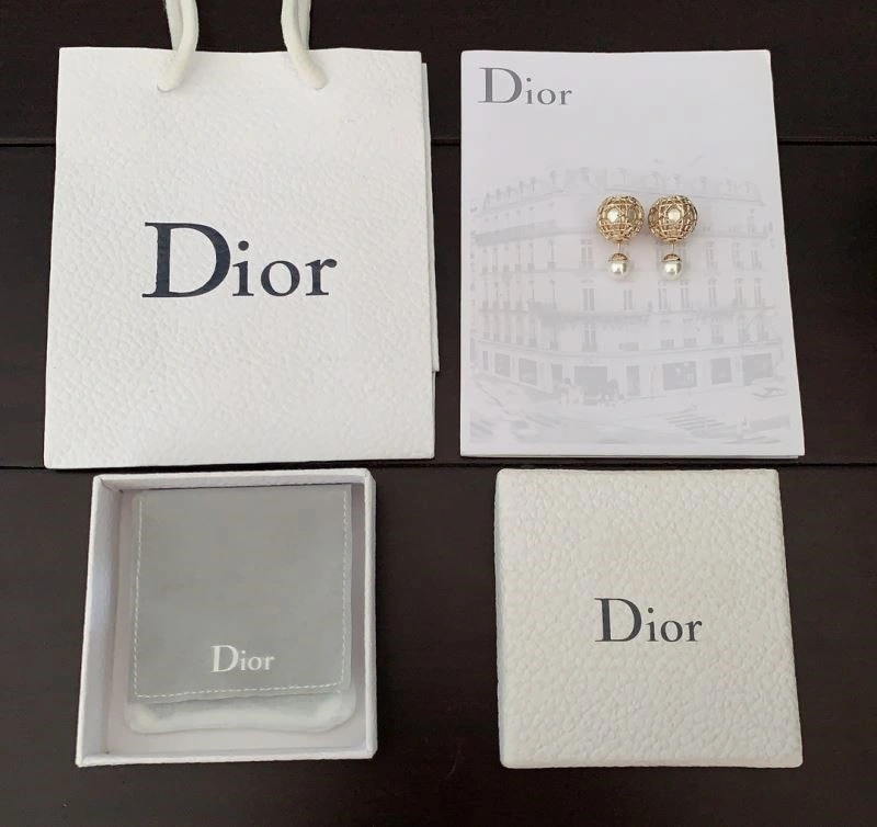 Christian Dior Earrings Snug 233849