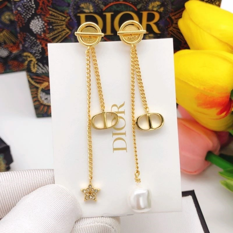 Christian Dior Earrings WrinkleFree 233597