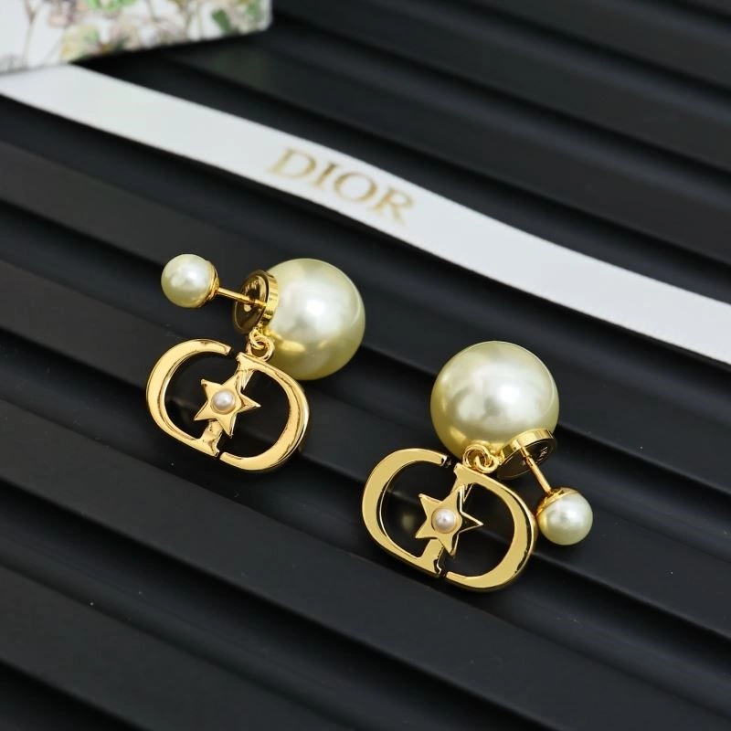 Christian Dior Earrings Neat 233195