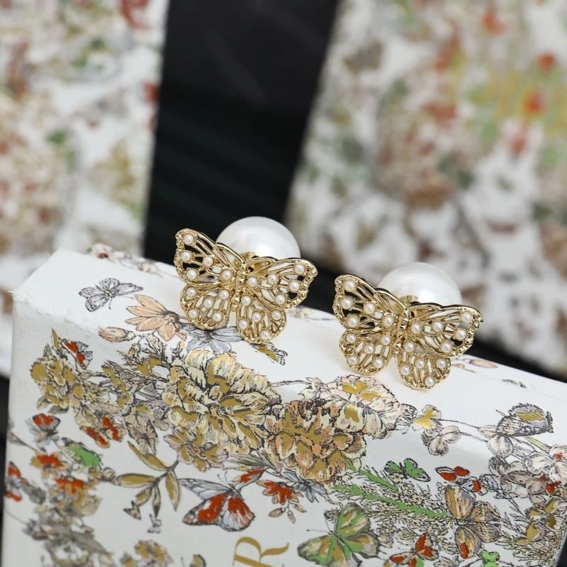 Christian Dior Earrings Neat 233149