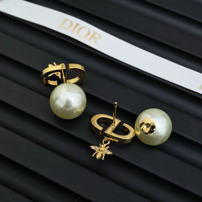 Christian Dior Earrings Compact 232868