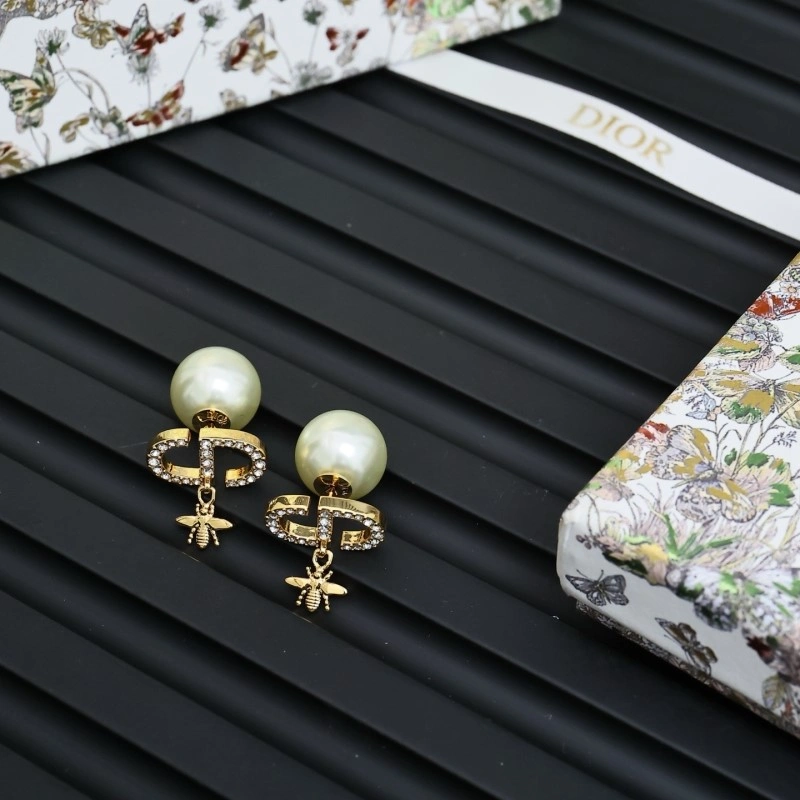 Christian Dior Earrings Compact 232868