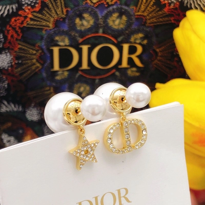 Christian Dior Earrings Attractive 232677