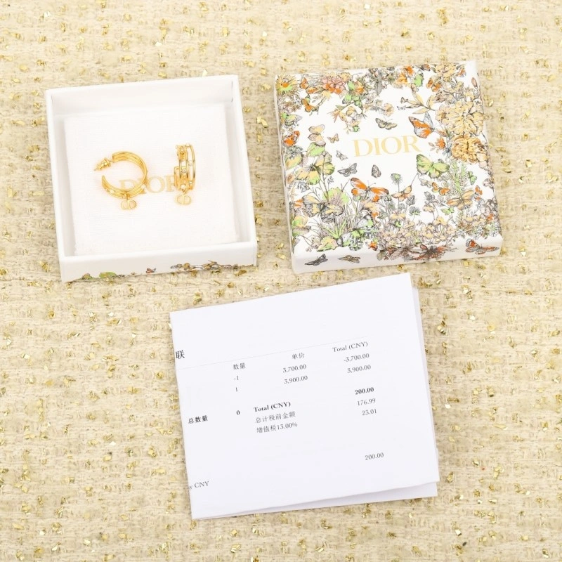 Christian Dior Earrings WaterResistant 232669