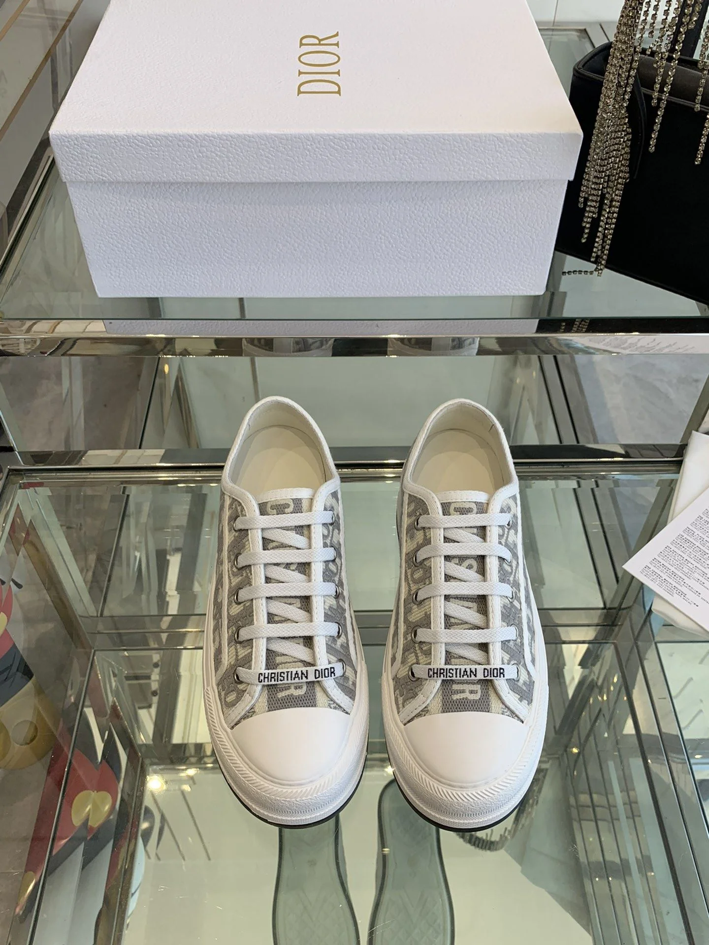 Classic Christian Dior Flat Shoes 21261